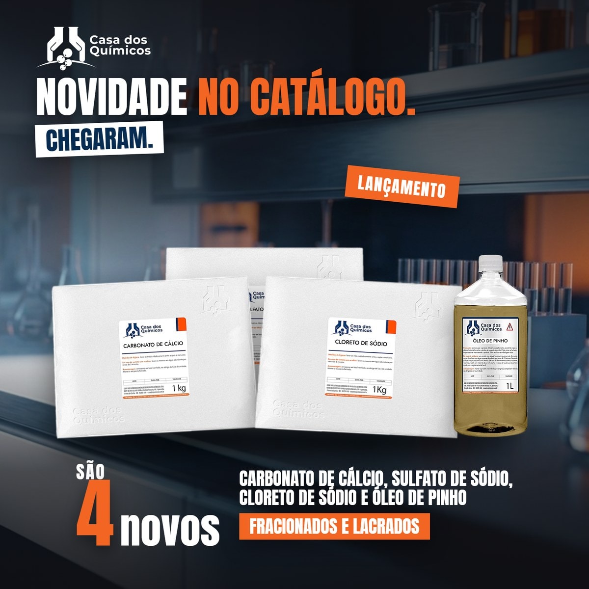 Novidades no catálogo (novo)