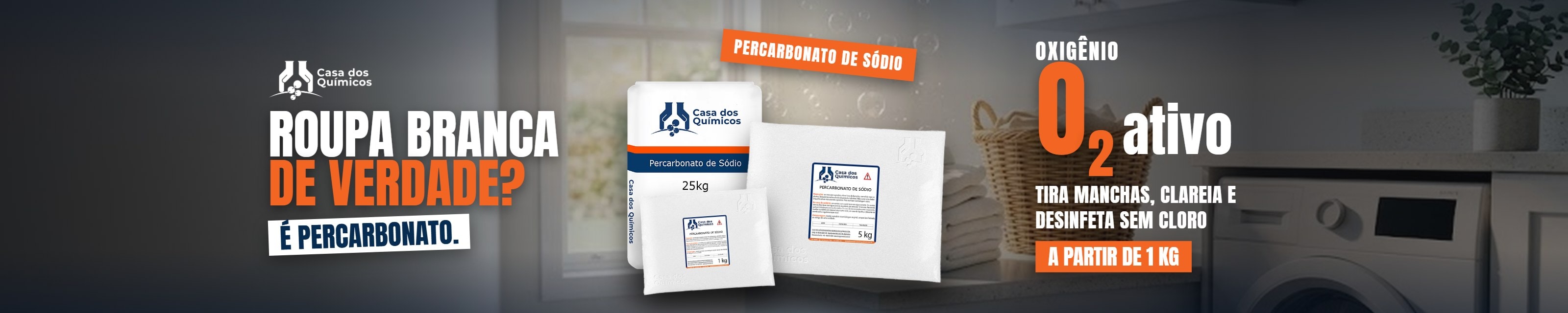 Percarbonato - roupa branca (novo)