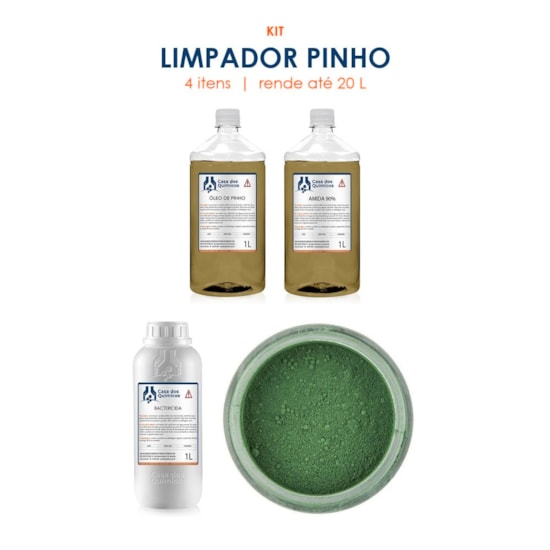 Kit para Fazer Limpador Pinho (rende até 20 L)
