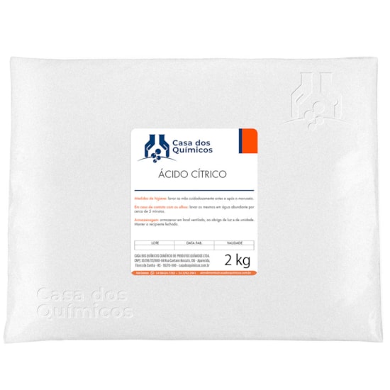 Ácido Cítrico Anidro 2 kg