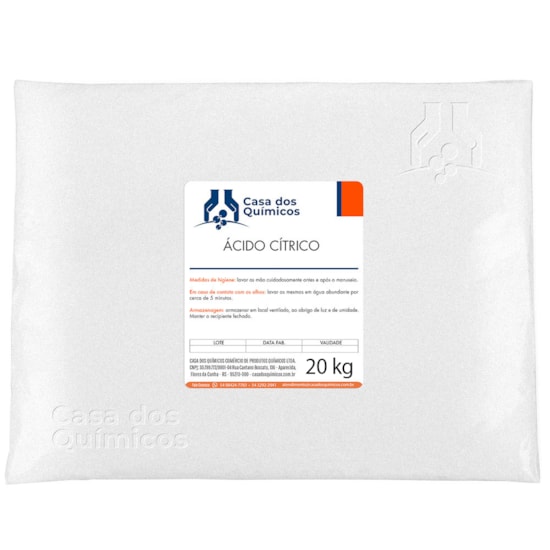 Ácido Cítrico Anidro 20 kg