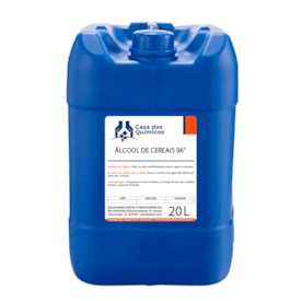 Álcool de Cereais 96° 20 Litros