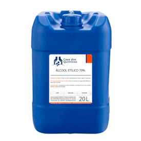 Álcool Etílico Hidratado 70% 20 Litros