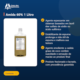 Segunda imagem do produto Amida 60% 1 Litro
