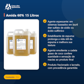 Segunda imagem do produto Amida 60% 15 Litros