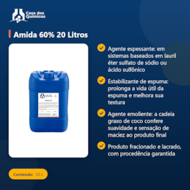 Segunda imagem do produto Amida 60% 20 Litros