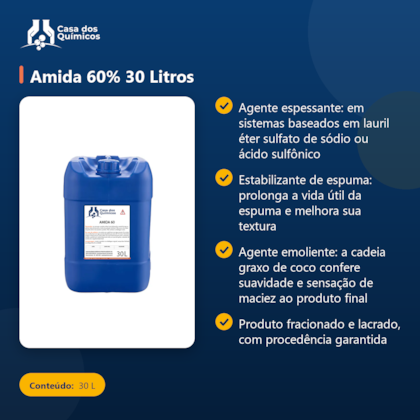 Segunda imagem do produto Amida 60% 30 Litros