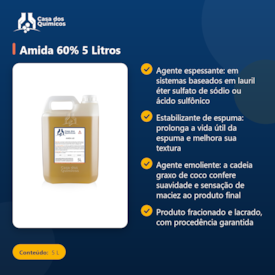 Segunda imagem do produto Amida 60% 5 Litros