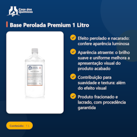 Segunda imagem do produto Base Perolada Premium 1 Litro