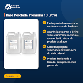 Segunda imagem do produto Base Perolada Premium 10 Litros