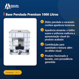 Segunda imagem do produto Base Perolada Premium 1000 Litros