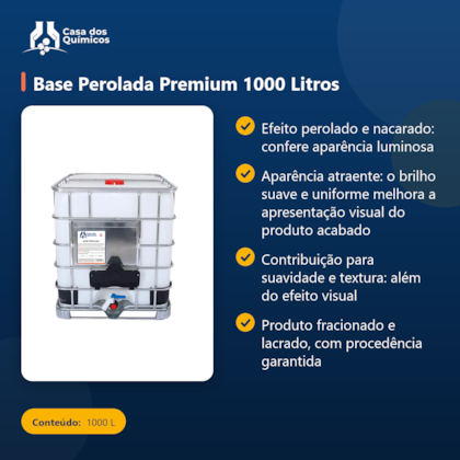 Segunda imagem do produto Base Perolada Premium 1000 Litros