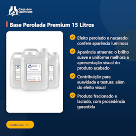 Segunda imagem do produto Base Perolada Premium 15 Litros