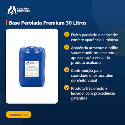 Segunda imagem do produto Base Perolada Premium 30 Litros