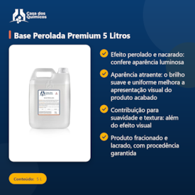 Segunda imagem do produto Base Perolada Premium 5 Litros