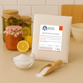 Segunda imagem do produto Benzoato de Sódio 1 Kg