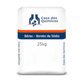 Borato de Sódio Decahidratado (Bórax) 25 kg