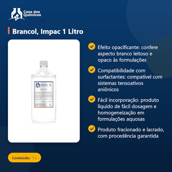 Segunda imagem do produto Brancol, Impac 1 Litro