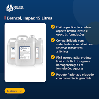 Segunda imagem do produto Brancol, Impac 15 Litros