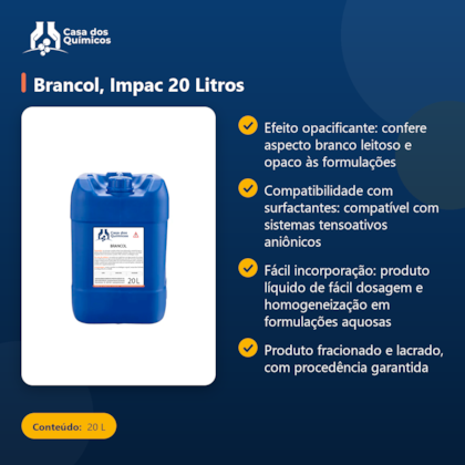 Segunda imagem do produto Brancol, Impac 20 Litros