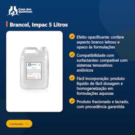 Segunda imagem do produto Brancol, Impac 5 Litros