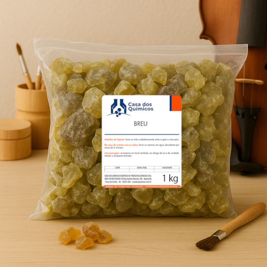 Segunda imagem do produto Breu Colofônia WW 20 kg