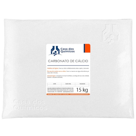 Carbonato de Cálcio 15 kg