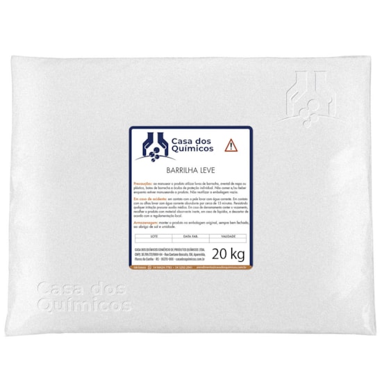 Carbonato de Sódio (Barrilha Leve) 20 kg