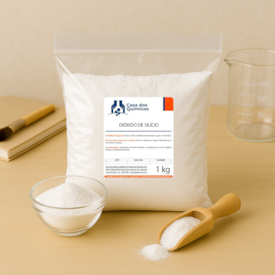 Segunda imagem do produto Dióxido de Silício, Sílica Precipitada 2 kg