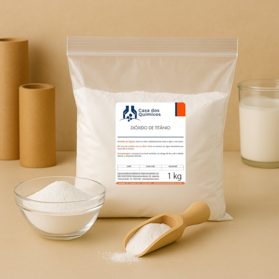 Segunda imagem do produto Dióxido de Titânio Rutilo 1 Kg