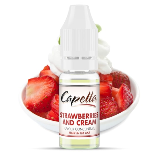 Essência Alimentícia Strawberries and Cream Capella
