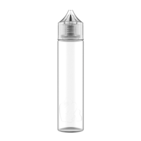 Frasco Unicorn Chubby Gorilla LDPE 60ml - Frasco Transparente com Tampa Transparente