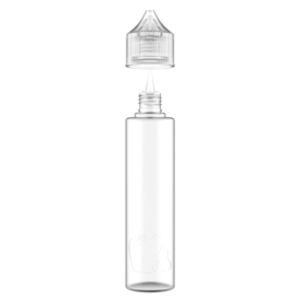 Segunda imagem do produto Frasco Unicorn Chubby Gorilla LDPE 60ml - Frasco Transparente com Tampa Transparente