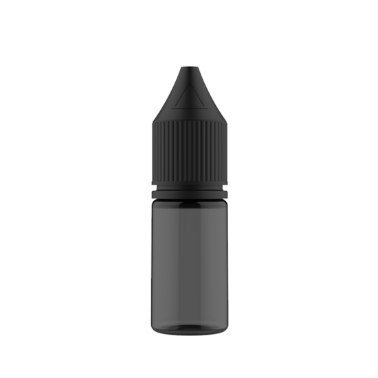 Frasco Unicorn Chubby Gorilla Pet V3 10ml - Frasco Preto com Tampa Preta