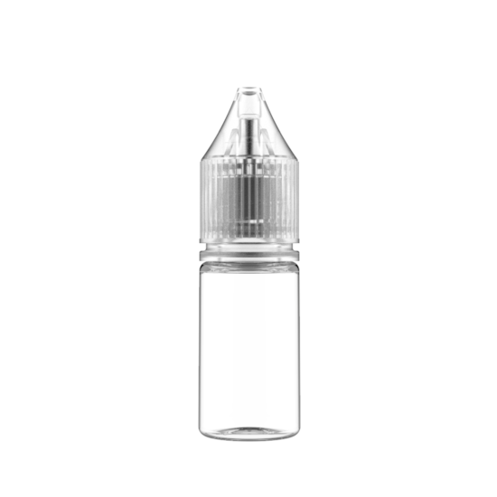 Frasco Unicorn Chubby Gorilla Pet V3 10ml - Frasco Transparente com Tampa Transparente