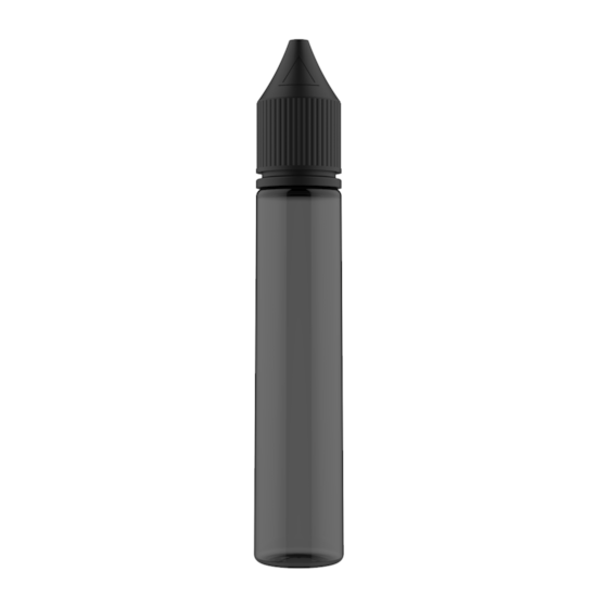 Frasco Unicorn Chubby Gorilla Pet V3 30ml - Frasco Preto com Tampa Preta