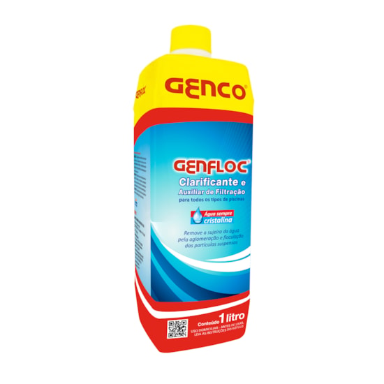 Genfloc Clarificante, Floculante e Decantador Genco 1 Litro