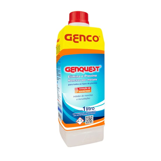 Genquest Inibidor de Manchas e Incrustações Genco 1 Litro