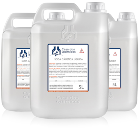 Hidróxido de Sódio, Soda Cáustica Líquida 15 Litros
