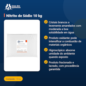 Segunda imagem do produto Nitrito de Sódio 10 kg