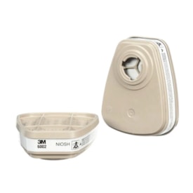 Segunda imagem do produto Par Cartucho Químico 6002 - Gases Ácidos 3M