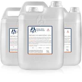 Peróxido de Hidrogênio 200 vol 50% 15 Litros