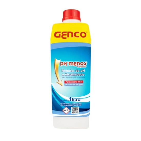 Segunda imagem do produto pH- Menos Líquido (Redutor de pH) Genco 1 Litro
