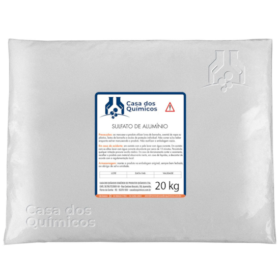 Sulfato de Alumínio 20 kg