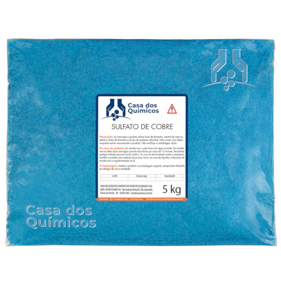 Sulfato de Cobre 98,5% 5 kg