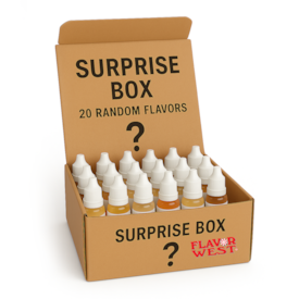 Surprise Box Flavor West 10 ml, 20 Essências Aleatórias