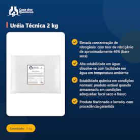Segunda imagem do produto Uréia Técnica 2 kg